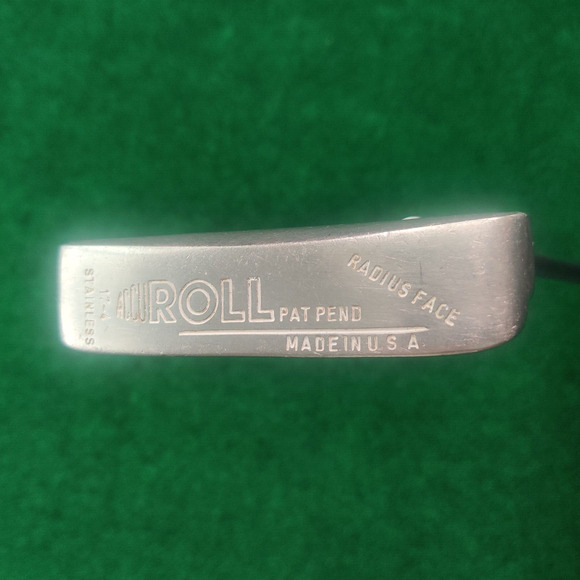 ACCUROLL II Radius Face Stainless 17-4 Blade Putter RH 34.5" Original Grip - Picture 1 of 15